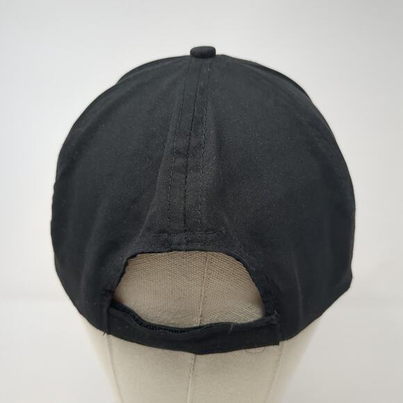 Bank Of Choice Strapback Baseball Cap Black OS Adjustable Bullet Line Headwear - Picture 6 of 9